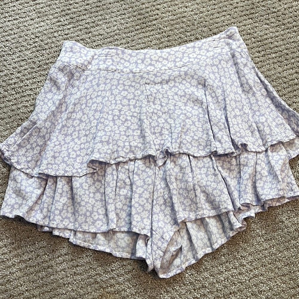 Altard State Purple flower skort